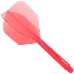 Condor Fluturasi si tije intr-o bucata Condor Zero Stress transparent rosu, fluturas mic si tija lunga (CN364187)