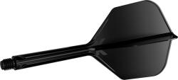 Target Tije Target K-Flex negru Fluturasi No. 2 si tije lungi (TRG410002)