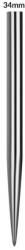 Mission Varf darts steel Mission Glide, 34mm, argintiu (M000042)