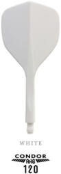 Condor Fluturas si tija intr-o bucata Condor Axe 120 alb, fluturas small, tija lunga 30 mm (CN383737)