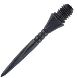 Unicorn Varf darts interschimbabil din metal, filet 2BA, negru, Unicorn Volute 27mm (79211)