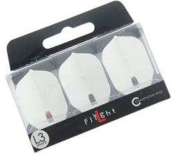 L-style Fluturasi darts L-Style L3 Forma Matt alb (LS012)