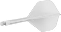 Target Fluturas si tija intr-o bucata Target K-Flex, alb, fluturas No2 si tija mediu (TRG410023)