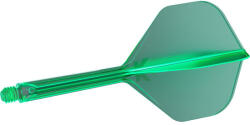 Target Fluturas si tija intr-o bucata Target K-Flex verde, fluturas No2, tija lunga (TRG410033)