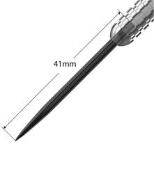 Harrows Varf darts metalic Harrows, negru, 41mm (ABH0042)