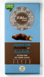 Milkless Delight Kókusztejes Csoki Egészmogyoróval 80 G Milchless Delight