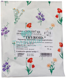 Gyógyfű Thyroid- teafű pajzsmirigy-alulműködés kezeléshez 50 g