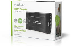 NEDIS videó konverter VCON3461BK, HDMI bemenet, SCART kimenet 1080p (VCON3461BK) - mulan