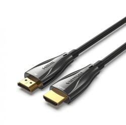 Vention HDMI/M -> HDMI/M HD, (8K, optikai kábel, fekete, 1080P@160Hz /2K@144Hz /4K@120Hz / 8K@60Hz, Átviteli sebesség: 48Gbps), 25m, kábel (ALBBS)