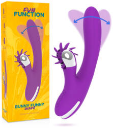 Fun Function Bunny Funny Wave 2.0 - érzéki vízálló vibrátor - pajkospajtas