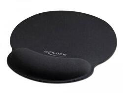Delock - Ergonomic Mouse pad with Wrist Rest black 252 x 227 mm - 12559 (12559)