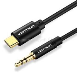 Vention USB-C/M -> 3.5mm Jack, (fekete), 1m, kábel (BGABF) (BGABF)