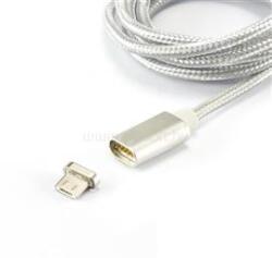 SBOX MAGNETIC-MUSB 1m mágneses ezüst Micro USB kábel (SBOX_MAGNETIC-MUSB) (SBOX_MAGNETIC-MUSB)