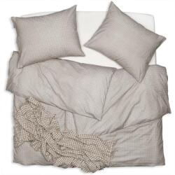 Scanquilt KLASIK ágyneműhuzat, kockás, bézs (32309)
