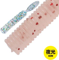 Major Craft Aji-Do Worm Candoll 5cm #004 Ami Red Glow (ADW-CD2.0-004)