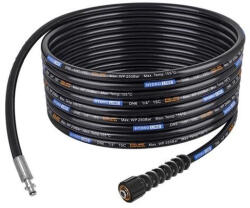 HydroLine 20M Super Rugalmas Hidraulikus Tömlő - DN6, 1SC, M22, 10mm Csatlakozó