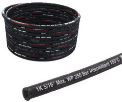  SelWash DN8 8 mm 1/3" R1 250 BAR 155°C Nagynyomású Tisztítótömlő