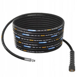 HydroLine Premium Line hőálló magasnyomású tömlő Karcher HD HDS mosókhoz 10 méteres, 10 mm-es dugóval, DN6 250BAR 155°C