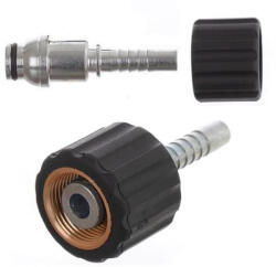 DN10 M22x1.5 csatlakozóvég 14mm-es belső dugóval (B)
