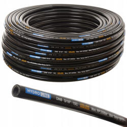 HydroLine Smooth magasnyomású hidraulikus tömlő DN8, 1SC, 5/16", 250 bar - Acélfonatos erősítés (méterre vásárolható)