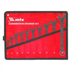 MTX 6-22mm 10db foszfátozott kombinált csillagvillás kulcs szett tartóban (154759)