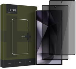 HOFI Затъмняващ Протектор за Samsung S25 Ultra, Hofi Privacy Anty-Spy Glass 2бр. , Черен (5906302322329)