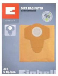 Einhell PORZSÁK, 30 LITER, 5 DB/ CSOMAG porzsák (PORZSÁK, 30 LITER, 5 DB/ CSOMAG) - ebolt