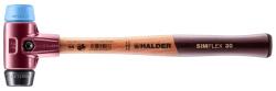 Halder Ciocan Halder Simplex TPE moale cauciuc compozit carcasa din fonta 30 mm (3012.030) - constructii-mag Ciocan