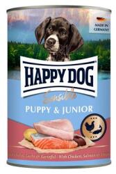 Happy Dog Supreme Sensible Puppy+Junior konzerv Lazac, csirke és burgonya 6x400 G - dogshop