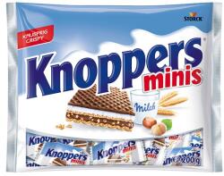 Knoppers Minis töltött ostya kakaós tejbevonóval félig mártva 200 g