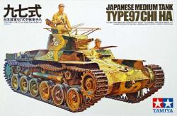 TAMIYA Japanese Medium Tank Type 97 1: 35 makett harcjármű (300035075) (300035075)