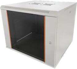 Techson Rackszekrény, 19", 9U, fali - ipkameradiszkont - 51 001 Ft