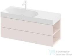 RAVAK SD Lite 120 J fürdőszobai szekrény, jobbos Alabaster Pink X000001896 (X000001896)
