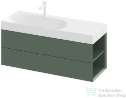RAVAK SD Lite 120 J fürdőszobai szekrény, jobbos Grey Green X000001894 (X000001894)
