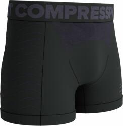 Compressport Seamless Boxer M Black/Grey M Lenjerie pentru alergare (AM00130B-903-00M)