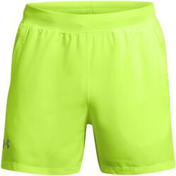 Under Armour Férfi sport rövidnadrág Under Armour LAUNCH 5'' SHORTS sárga 1382617-731 - M