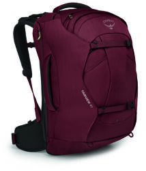 Osprey utazási hátizsák FAIRVIEW 40, cirkonvörös
