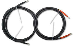Ultimatron France Regulátor-akkumulátor csatlakozó kábel 2x2M 10mm2 M8-M8 (DC-ect-10mm2-2M-M8-M8)