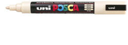 uni Dekormarker, Uni Posca PC-5M, 1, 8-2, 5 mm, kúpos hegy, bézs
