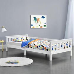 [en. casa] Pat copii Nuuk W200 lemn alb mat lacuit [en. casa] HausGarden Leisure - eurostoc - 793,39 RON
