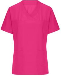 James & Nicholson Női sztreccs egészségügyi felső JN3103 - Rózsaszín | 2XL (1-JN3103-1809888)