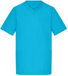 James & Nicholson Férfi egészségügyi felső JN3102 - Türkiz | 3XL (1-JN3102-1809857)