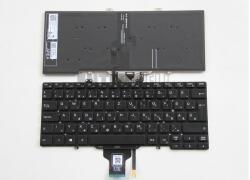 Dell Latitude 7400 series W03TN háttérvilágítással (backlit) fekete magyar (HU) laptop/notebook billentyűzet gyári