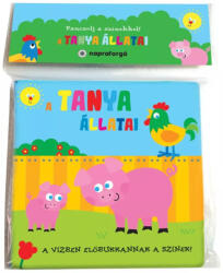 Napraforgó Könyvkiadó Pancsolj a színekkel! - A tanya állatai (9789634834687)