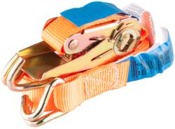 RICHMANN Csomagleszorító heveder racsnis, kampós 4 méteres spanifer, 1T teherbírással C4914 (C4914)