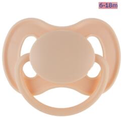 Canpol Babies Canpol babák Cumi 6-18m gumicseresznye NUDE - krém