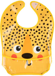 Canpol Babies Műanyag előke zsebbel BabiesBoo - Cheetah