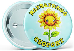 Partikellékek Napraforgó csoport óvodás kitűző több méretben