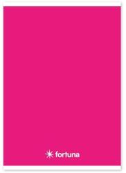 Fortuna Füzet vonalas FORTUNA Monocolor A/5 32 lapos magenta (01.02078) - fotoland