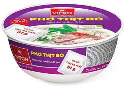 VIFON Pho Bo Rizstészta Leves Tálban Marha Ízesítéssel, 120gr (Vifon)